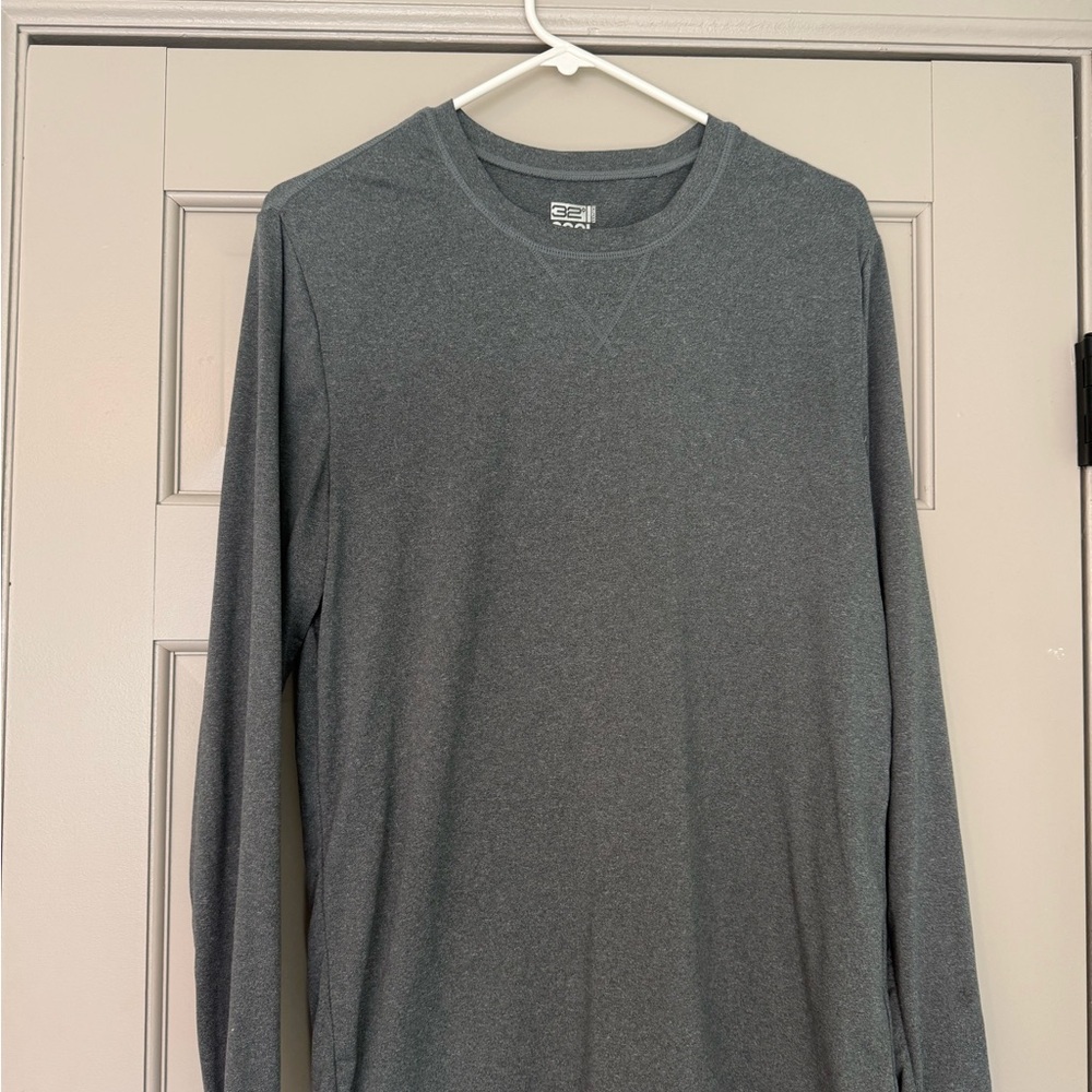 32 Degrees Cool Men's Grey Long Sleeve Shirt